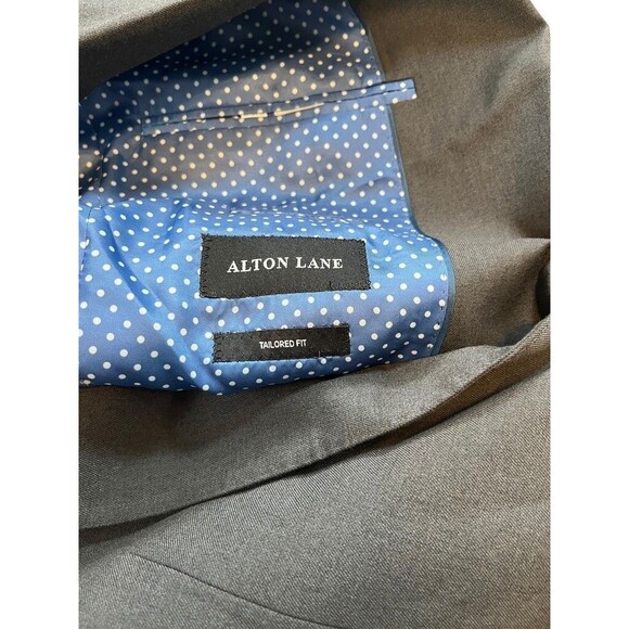 Alton Lane Mercantile Tailored Fit 2 pc Suit Charcoal Size 40L with 34R(35) Pant - Picture 5 of 16